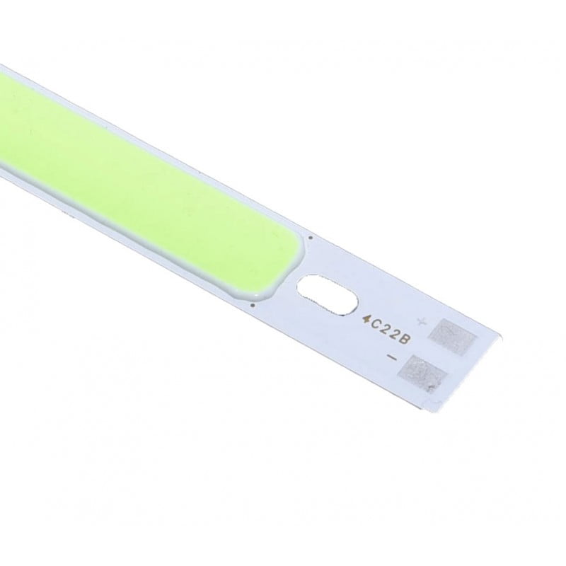 Bara LED Cob Verde, 88 Segmente LED, 10W, 200x10mm