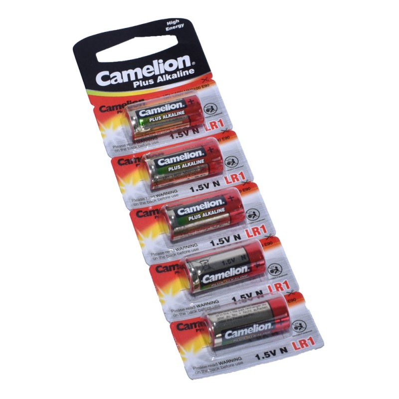 Baterii LR1 Alcaline 1,5V Camelion, 5 Bucati