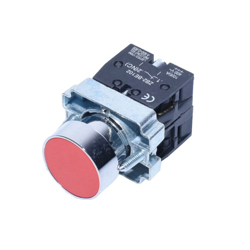 Buton motor push BA45 Rosu 10A