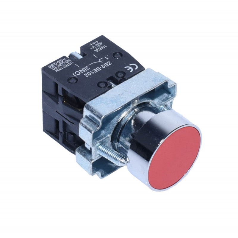 Buton motor push BA45 Rosu 10A