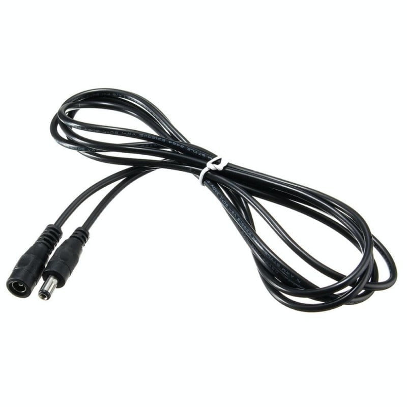 Cablu Alimentare 2M DC 2,1mm Tata - Mama