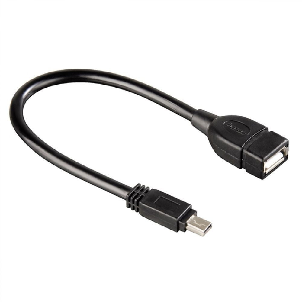 Cablu Adaptor miniUSB tata la USB 2.0 mama