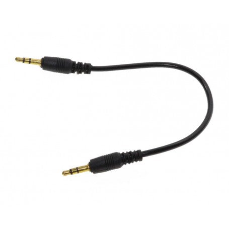 Cablu Audio Jack 3,5mm Tata, 20cm, Contacte Aurite