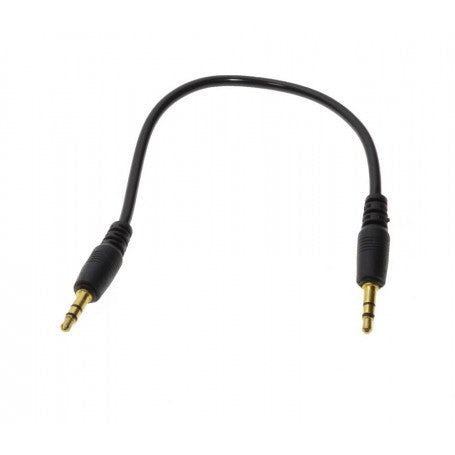 Cablu Audio Jack 3,5mm Tata, 20cm, Contacte Aurite