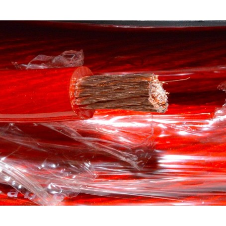 Rola Cablu Auto de Putere 7,8MM Rosu CU+AL 6GA 25M/Rola