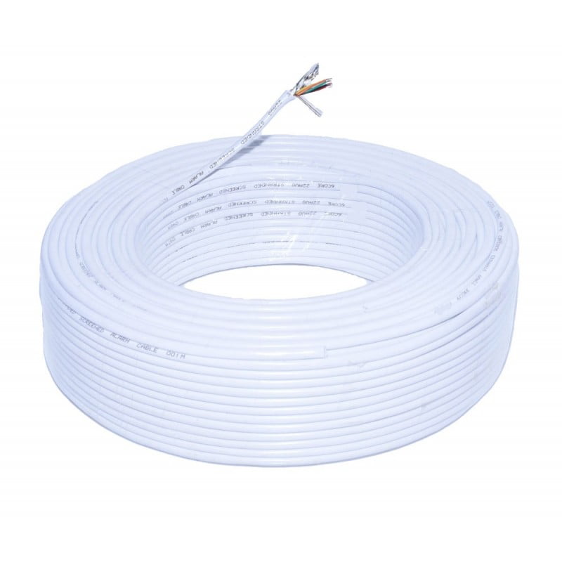 Cablu de Alarma 4X0,22mm / Rola 100m