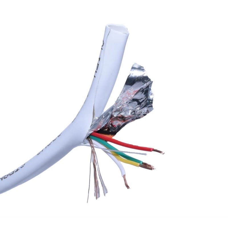 Cablu de Alarma 4X0,22mm / Rola 100m