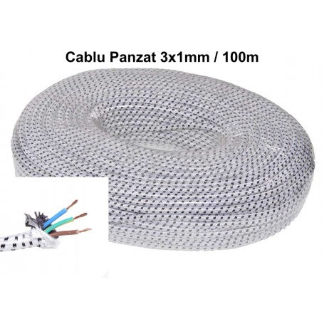Cablu Panzat Electric 3x1mm / 100ml