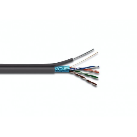 Cablu Ftp Cat 5 Cu Sufa 8 Fire X 0,55mm², 305m/rol