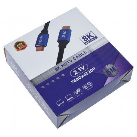 Cablu Hdmi HDTV 8K 2,1V / 5M