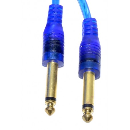 Cablu Jack 3,5 Tata Stereo - 2 Jack 6,3 Tata Mono Siliconat 5m , Profesional