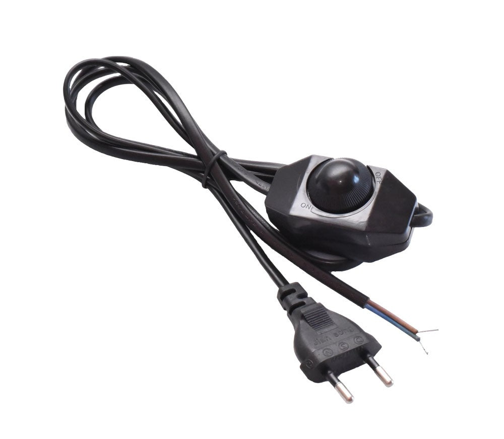 Cablu Negru cu Stecher si Variator 1,5m*2*0,5m2