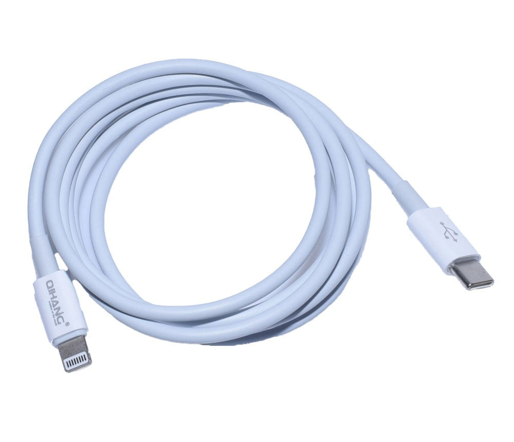 Cablu Fast Charge, Type-C la Lightning, Compatibil iPhone, 1,2m, 20W