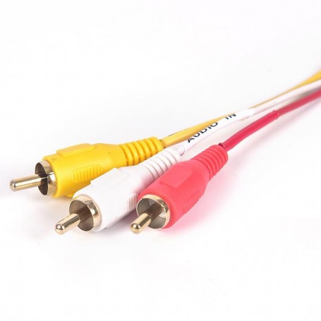 Cablu Scart 21 Pini - 3 RCA, 1,5m