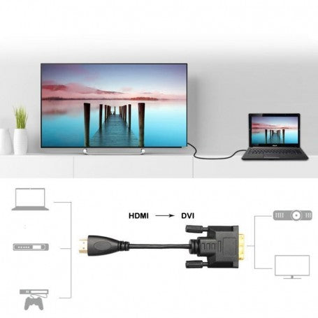 Cablu Video HDMI la DVI D 24+1 / 1,5m