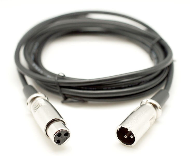 Cablu XLR Tata - XLR Mama, Lungime 3m, Culoare Negru