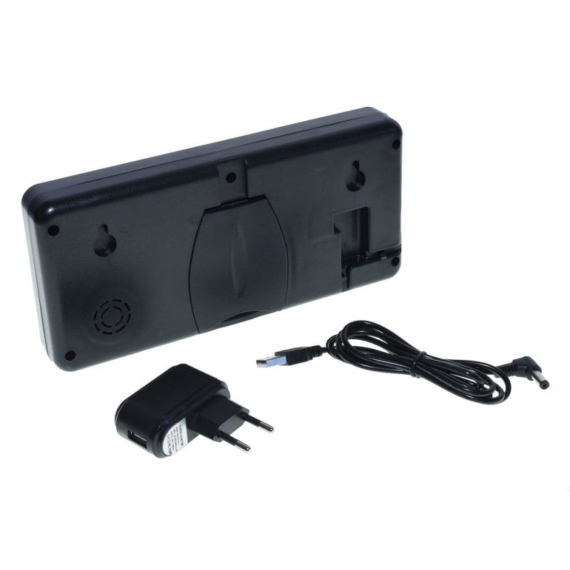 Ceas Digital cu Led Albastru si Alarma