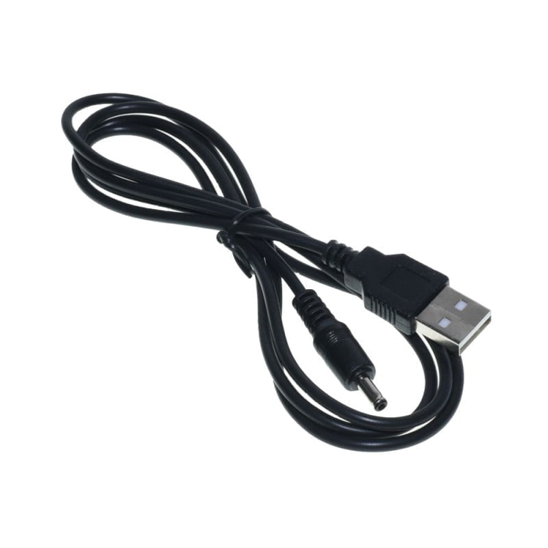 Ceas Digital din Lemn Negru cu Led Alb