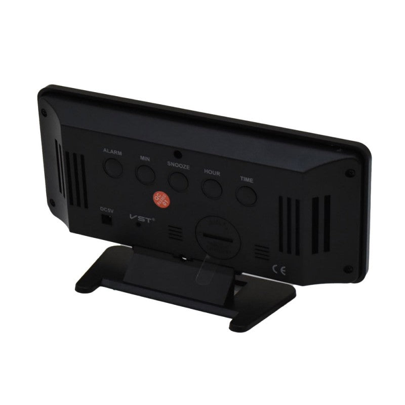 Ceas cu Alarma, Led Albastru VST-888