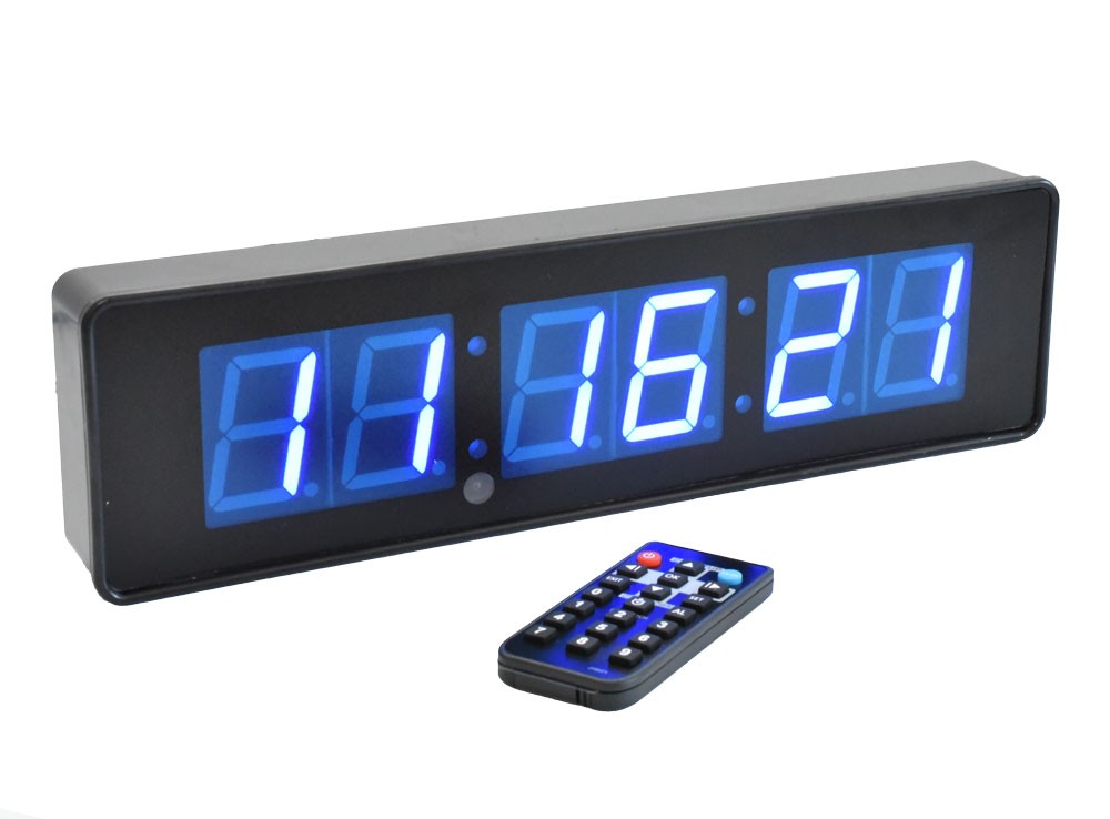 Ceas cu Cronometru si Led Albastru JH120