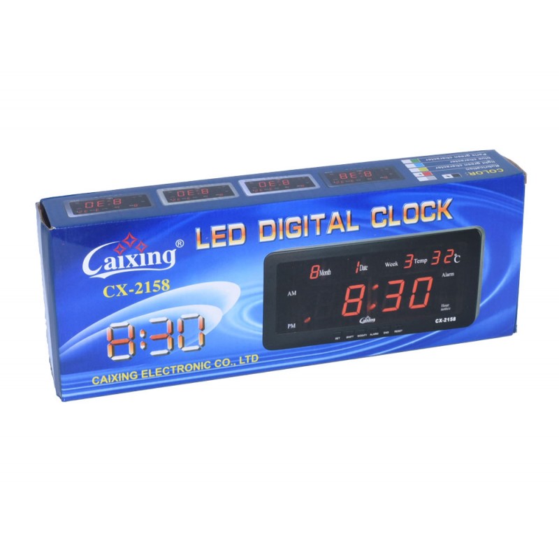Ceas Digital 2158 cu Led Rosu si Alarma