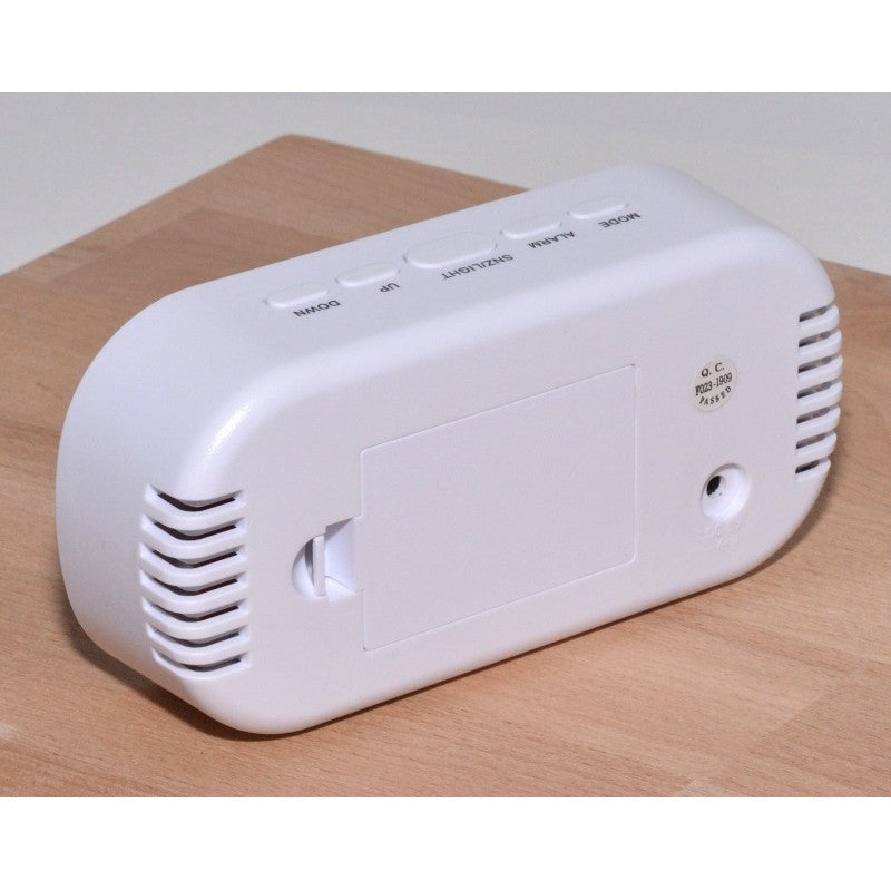 Ceas cu Alarma, Led Alb, Oglinda, 6506