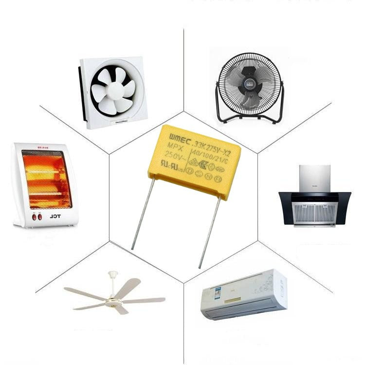 Condensator Dreptunghi Pornire Motor 2C 450V - 0,22uf