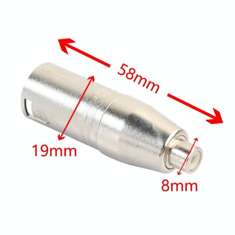 Conector Audio XLR Tata-RCA Mama