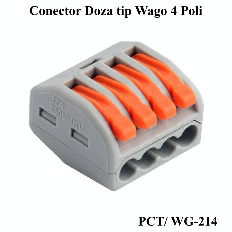 Conector Doza 4 Poli, ElectroAZ