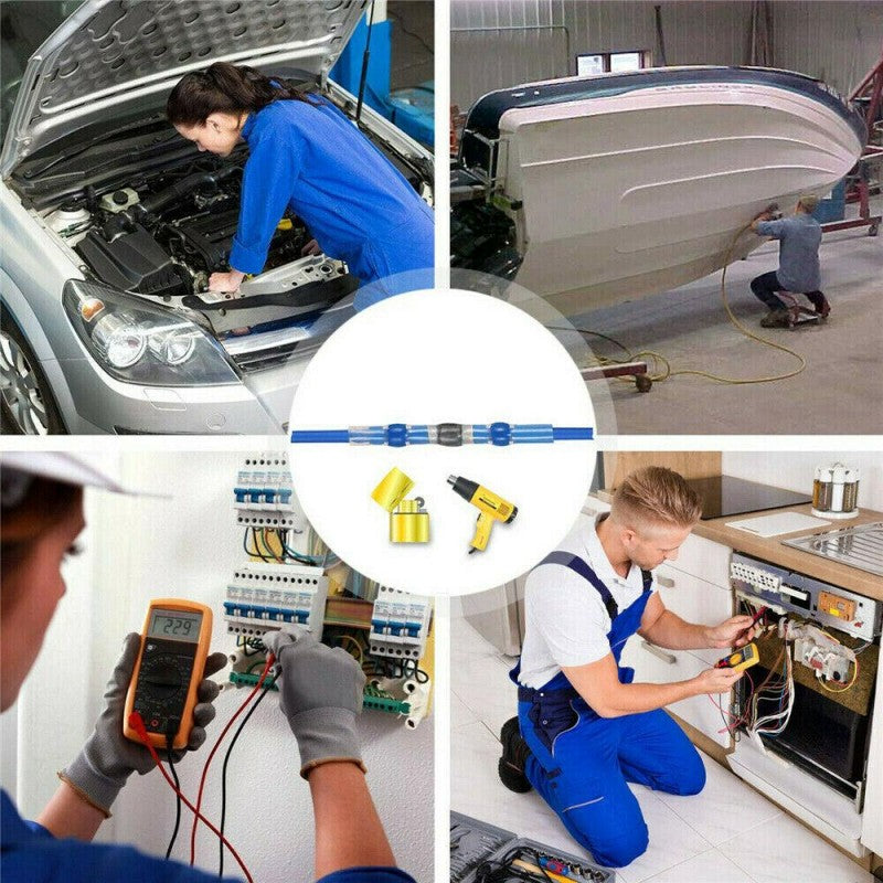 Conectori de Cositor cu inel 100Buc/Set