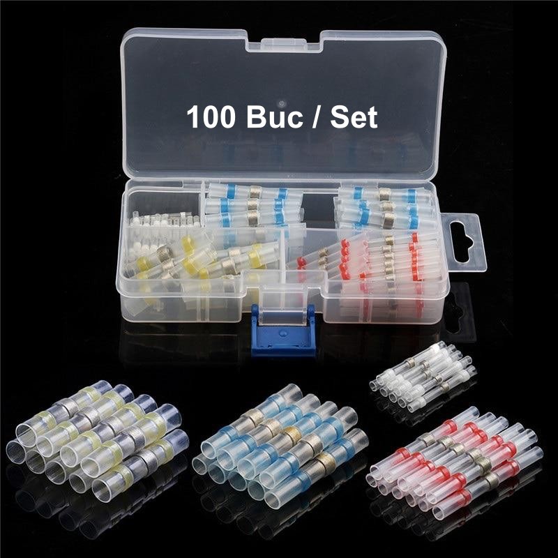 Conectori de Cositor cu inel 100Buc/Set