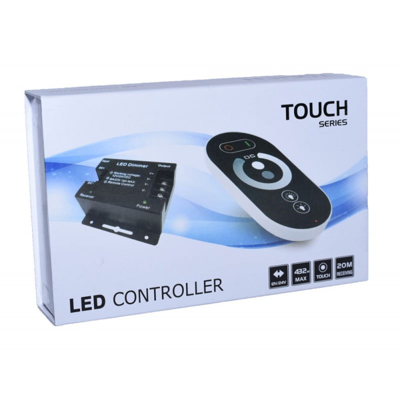 Controler Led Monocrom, Touch, 12V/24V