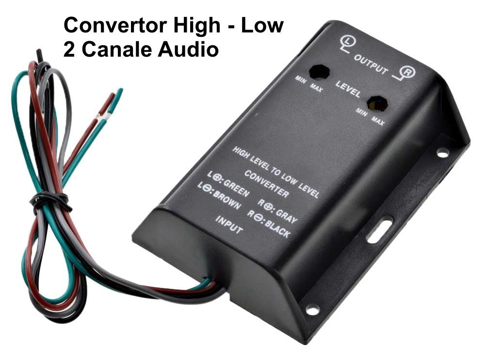Convertor High-Low , 2 Canale Audio