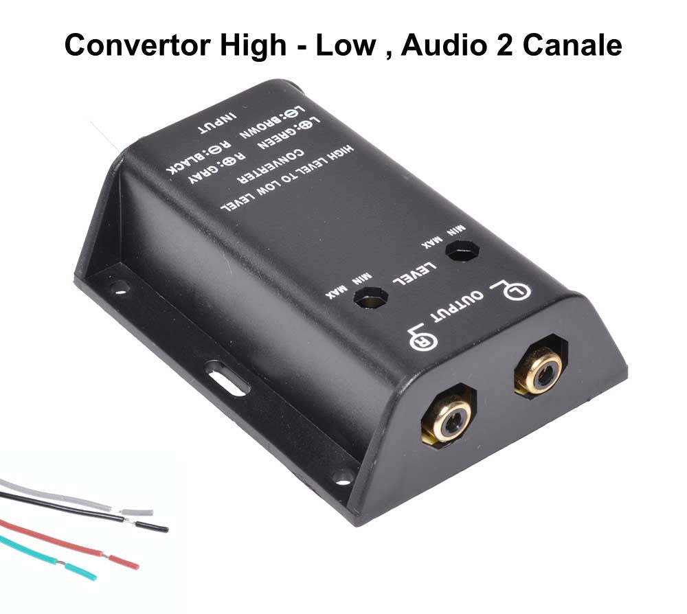 Convertor High-Low , 2 Canale Audio