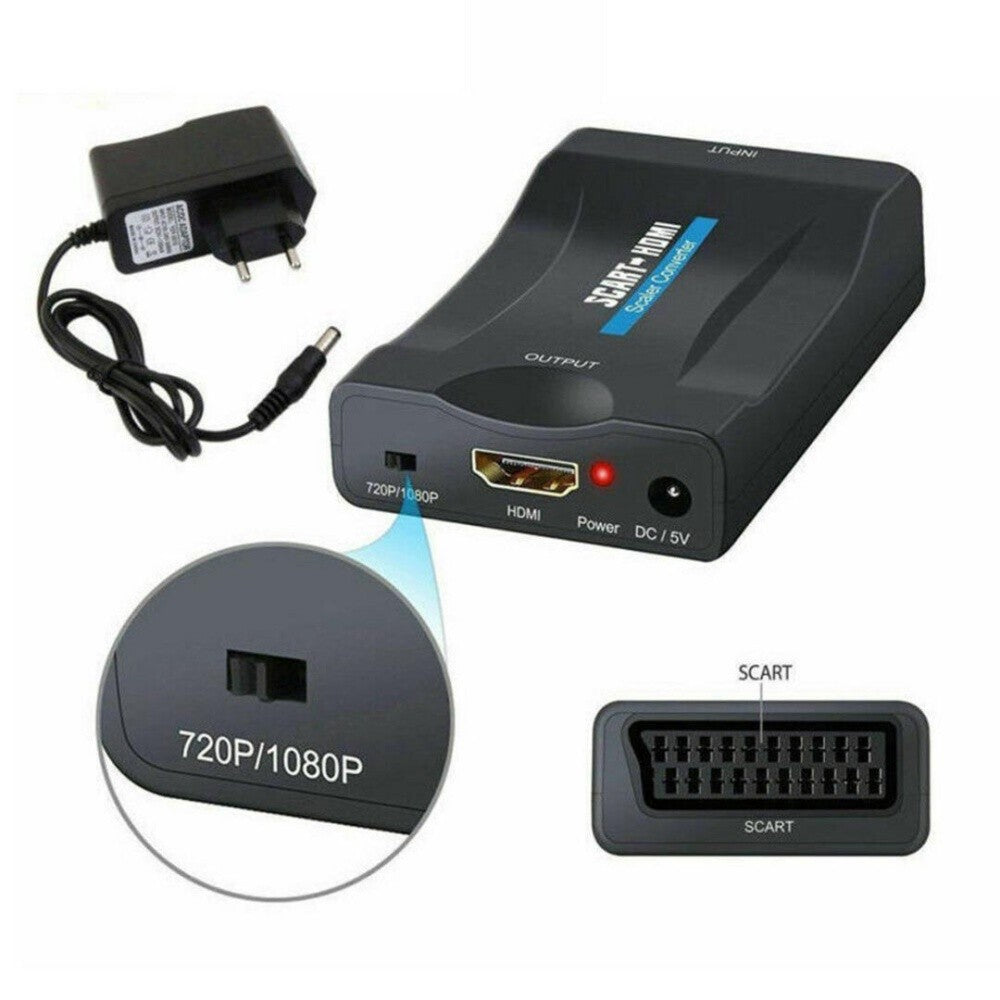 Convertor Scart la Hdmi / 1080P