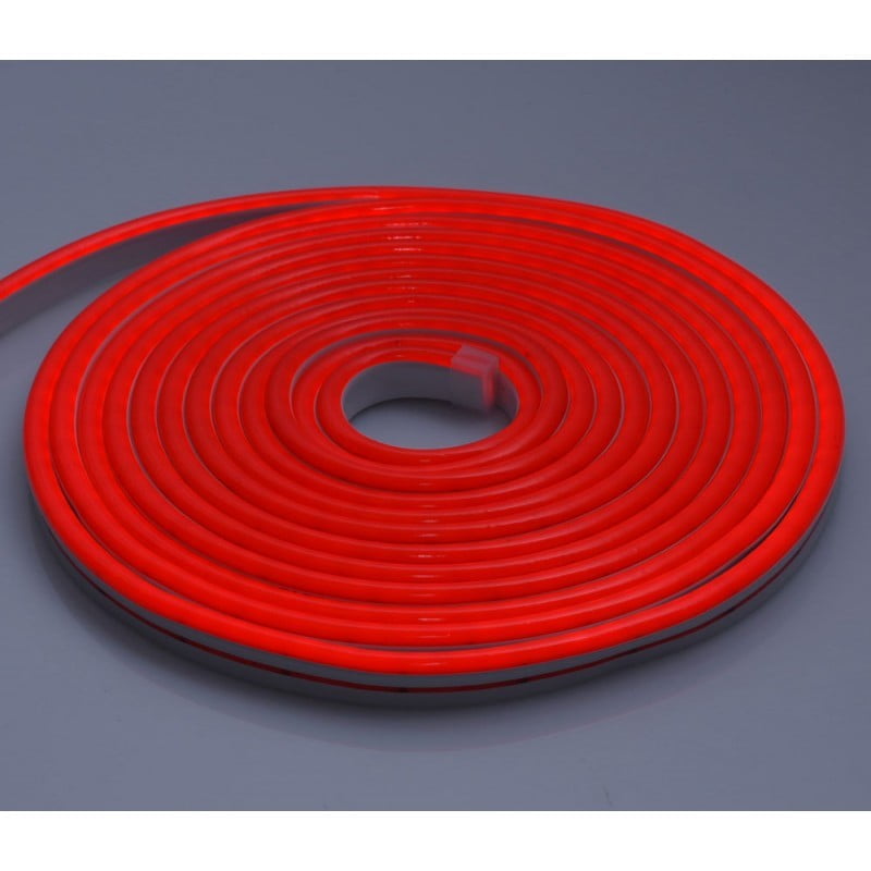 Banda Led Neon, 12V, Flexibil, 5m, Rosu