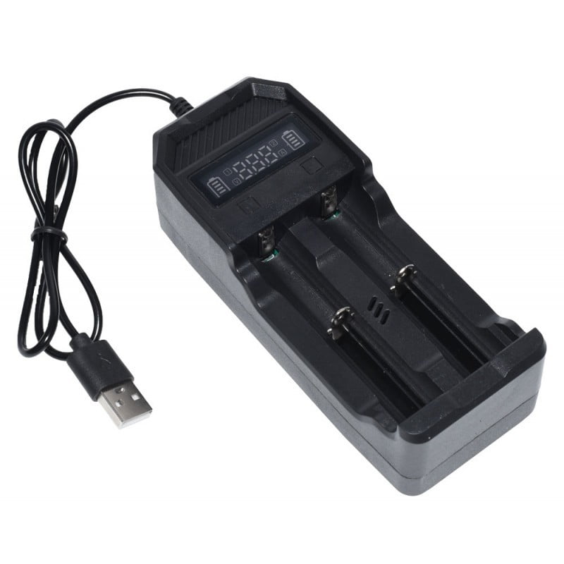 Incarcator Digital Inteligent De Li-Ion 2 X 3,7V Cu USB
