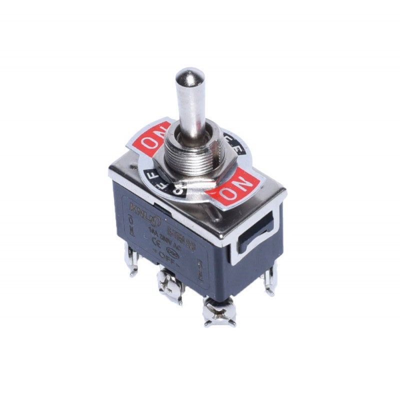 Intrerupator ON-OFF-ON Basculat 6P cu Revenire