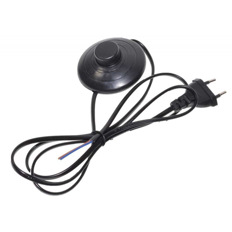 Intrerupator Pentru Picior cu Cablu Negru 1,5m
