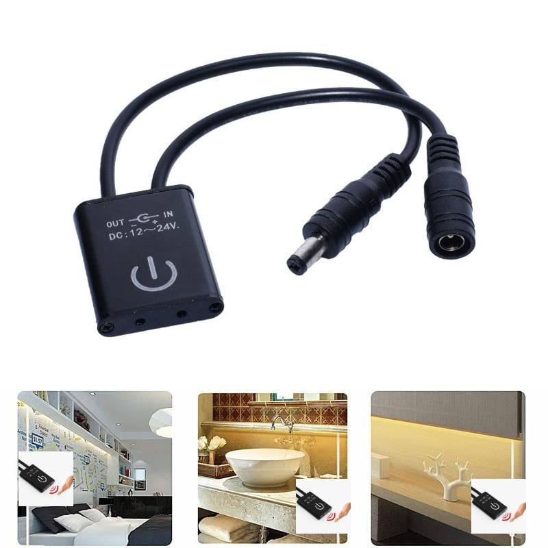 Intrerupator Led DC 2,1mm cu Senzor