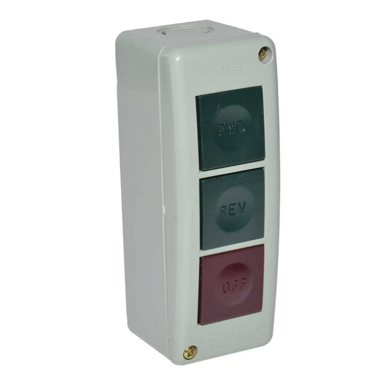 Intrerupator Push cu 3 comenzi PB-3
