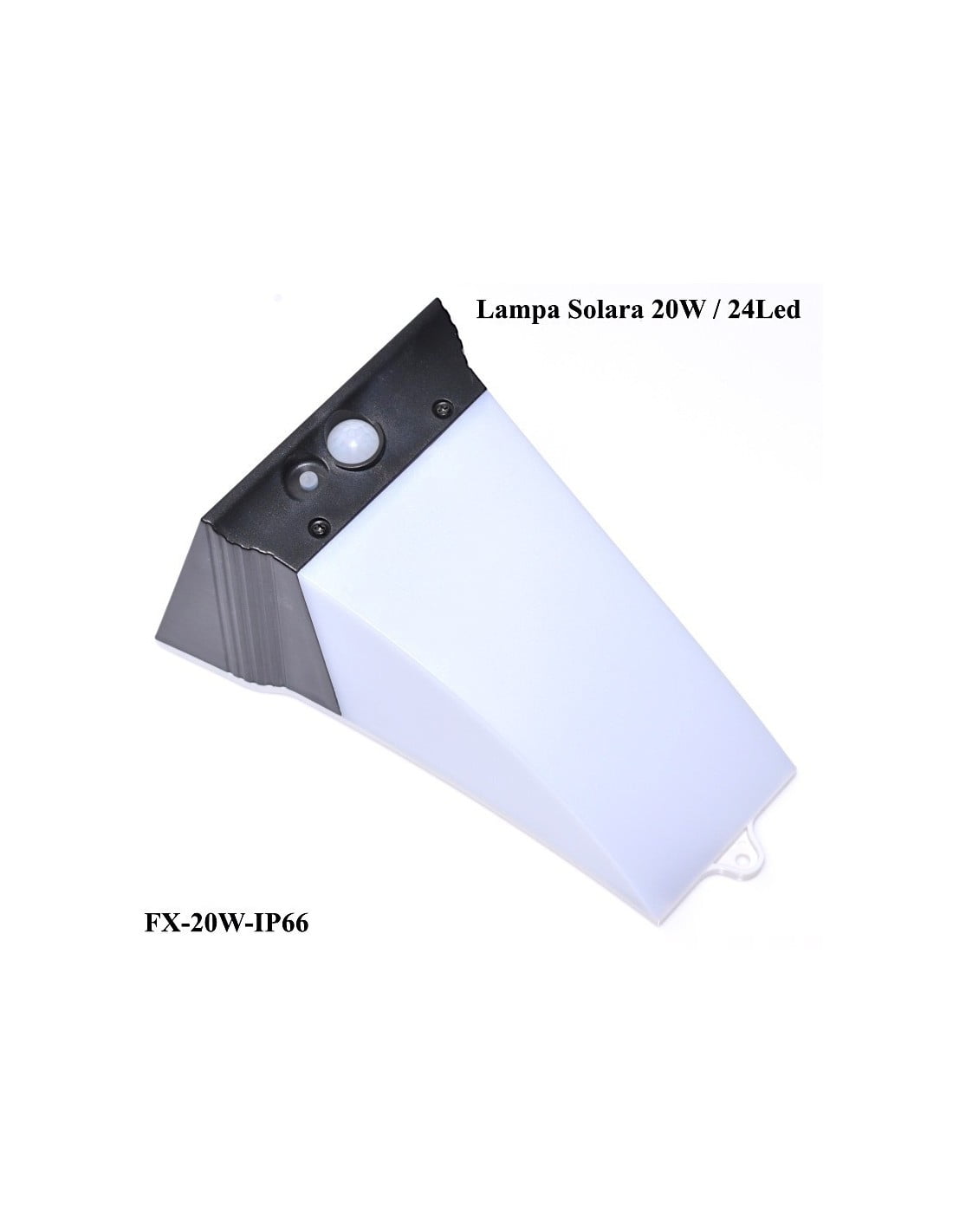 Lampa Solara de Perete cu Senzor 20W