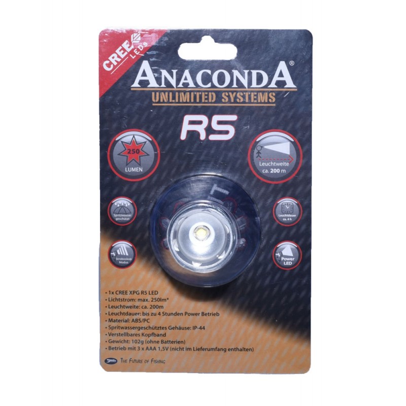 Lanterna de Cap Anaconda Led XPG R5