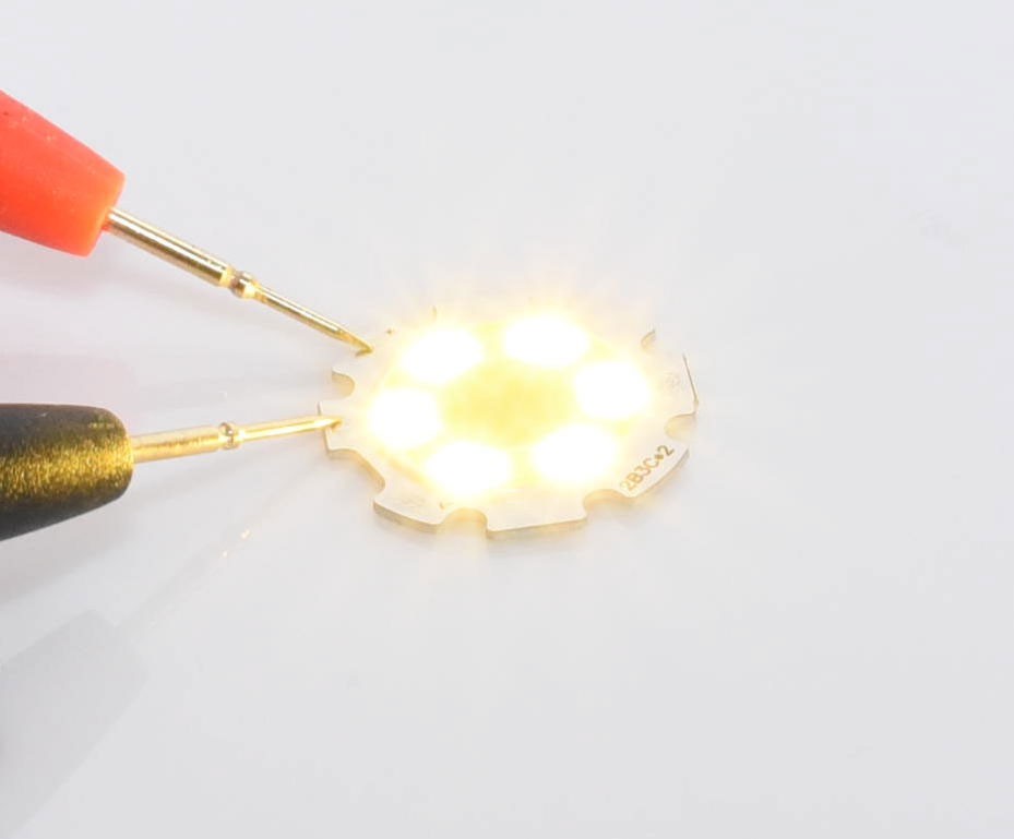 Led Cob 28mm - 10W, Lumina Cald/Rece