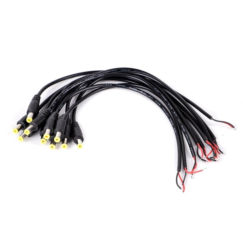 Mufa Alimentare DC 2,1/5,5MM Tata cu Cablu 60Cm