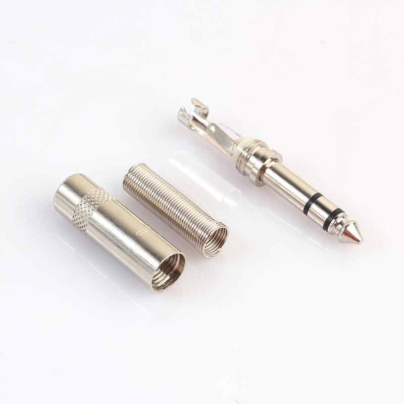 Mufa JACK 6,3 Tata Stereo Metal cu Arc