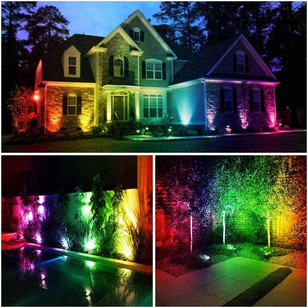 Proiector Exterior RGBCW Smart Elfin cu Bluetooth