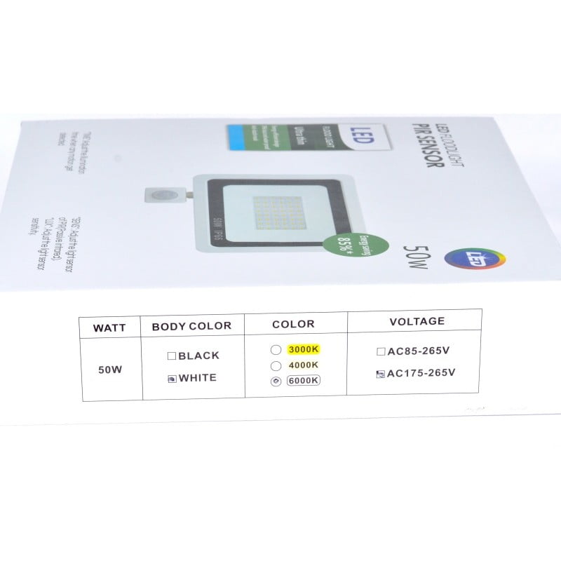 Proiector LED Senzor 50W 220V