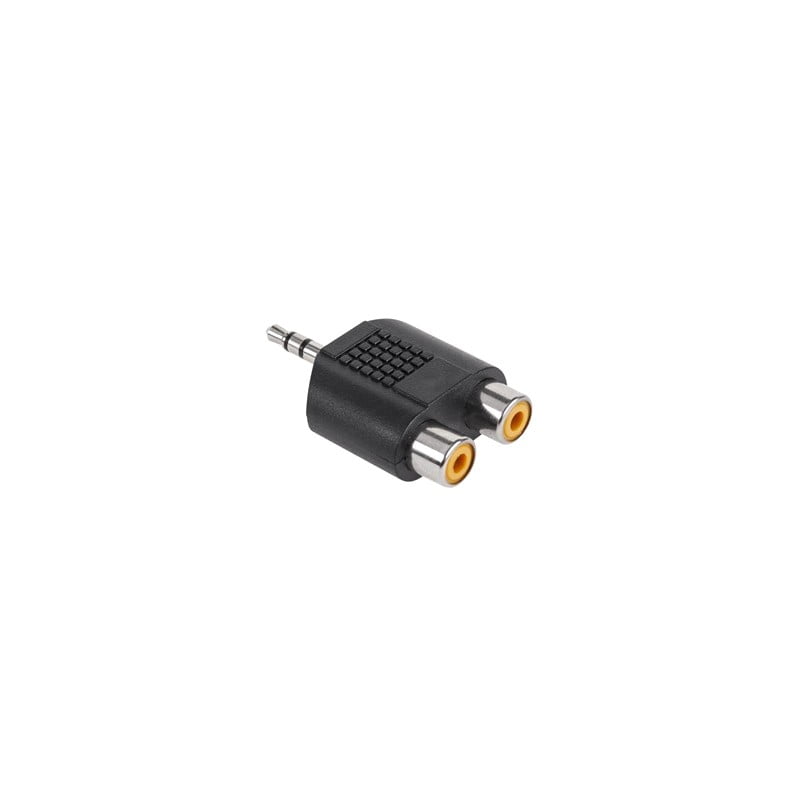 Adaptor JAC 3,5 Tata ST - 2 X RCA Mama