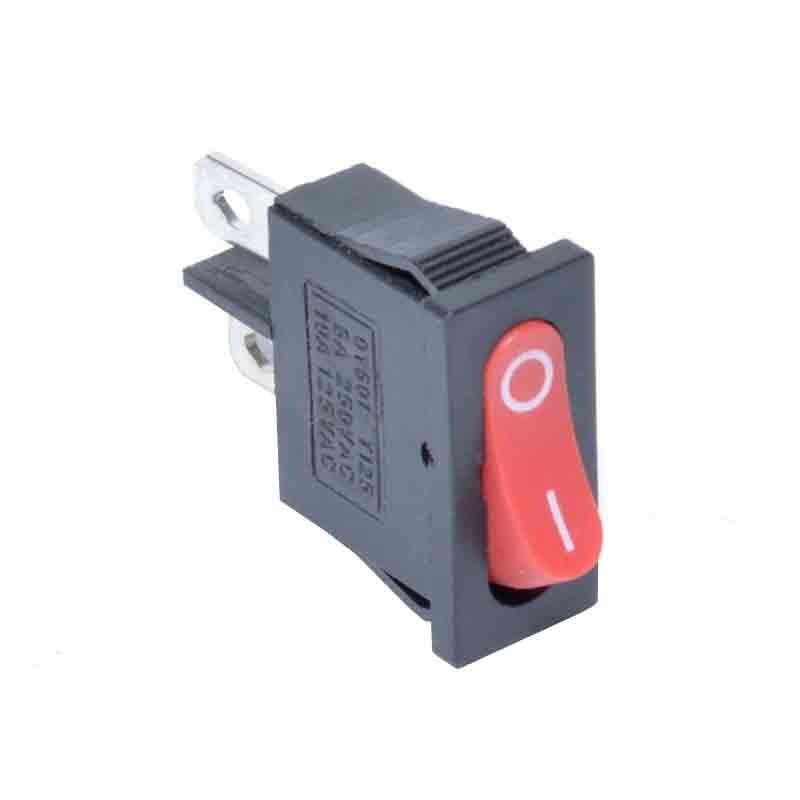 Intrerupator ON-OFF Ingust 6A-250V Rosu